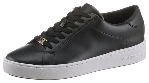 michael kors irving lace up shadow perf pattent|Irving Leather Sneaker .